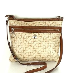 Coach PU Leather Crossbody Excellent Condition!
